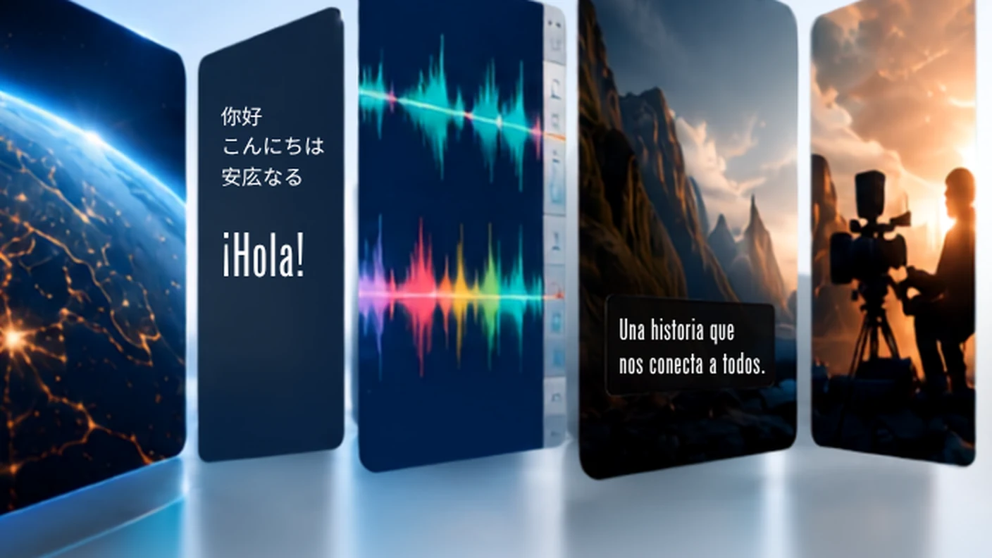 Localized content playing in Chinese, Japanese, Spanish and other languages