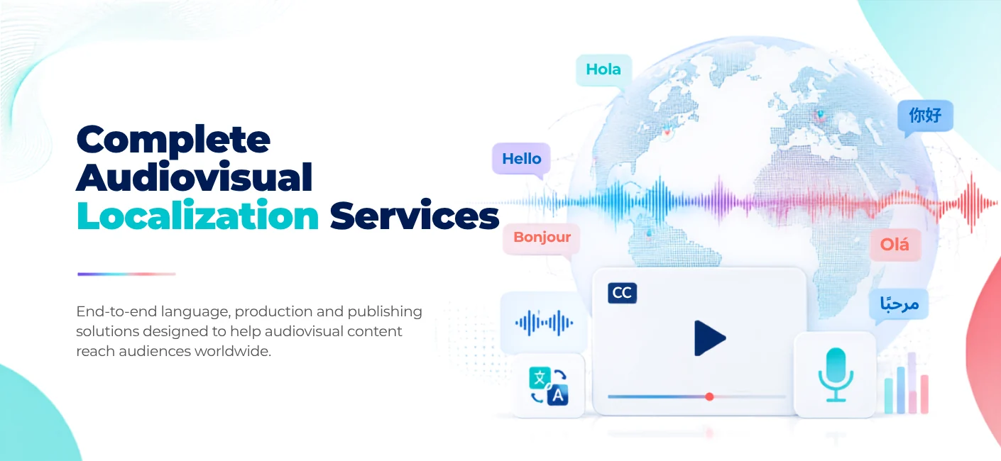 Complete Audiovisual Localization Services